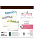 2027 Where Love Grows Magnetic Monthly Pad