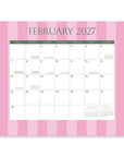 2027 Cabana Stripes Magnetic Monthly Pad