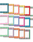 2027 Cabana Stripes Magnetic Monthly Pad