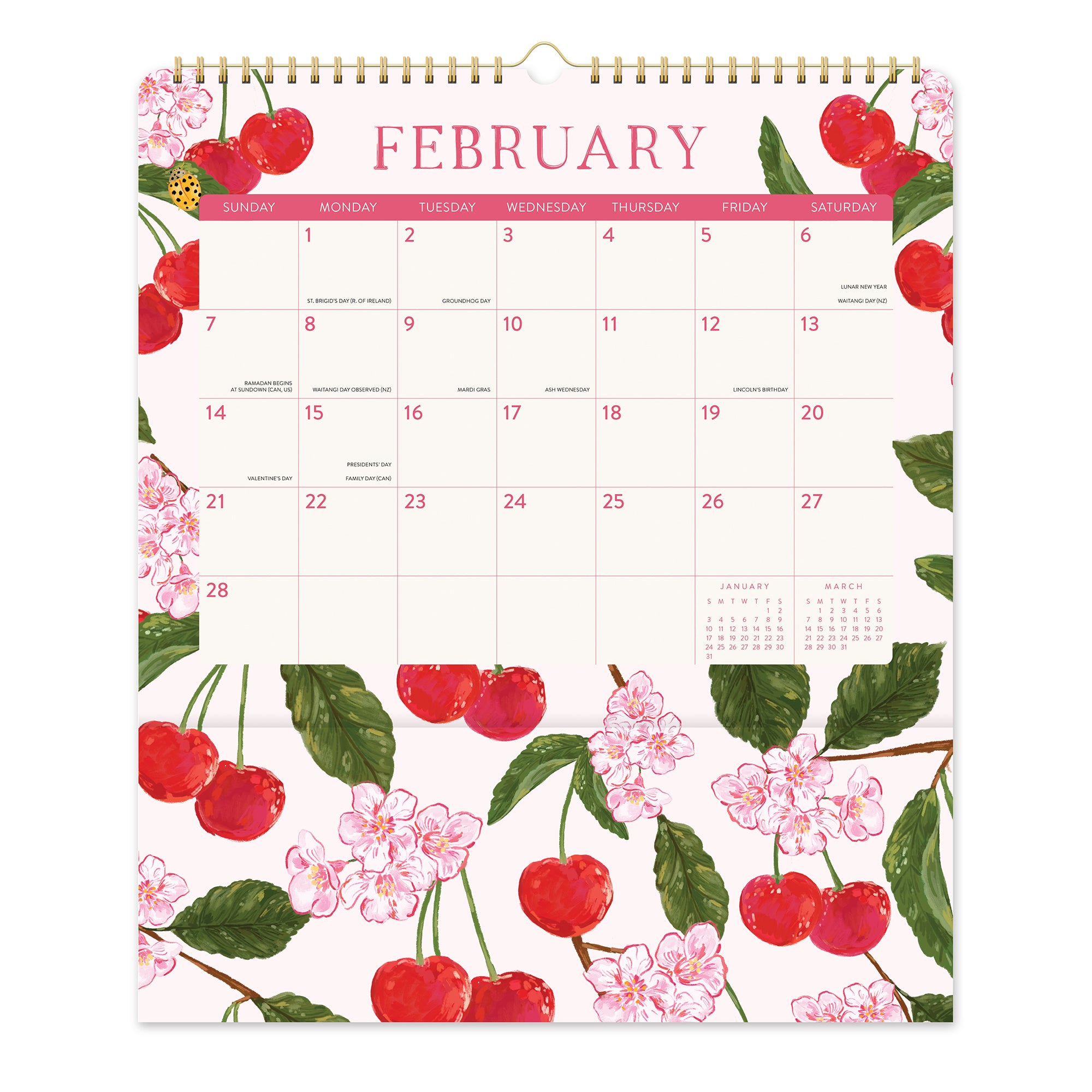 2027 Fruit &amp; Flora Pockets Plus™ Wall Calendar