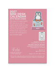 2027 Miffy A Year in Color  Mini Desk Calendar with Wood Stand