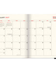 2027 Purring Pink Hunter Jotter Medium Planner
