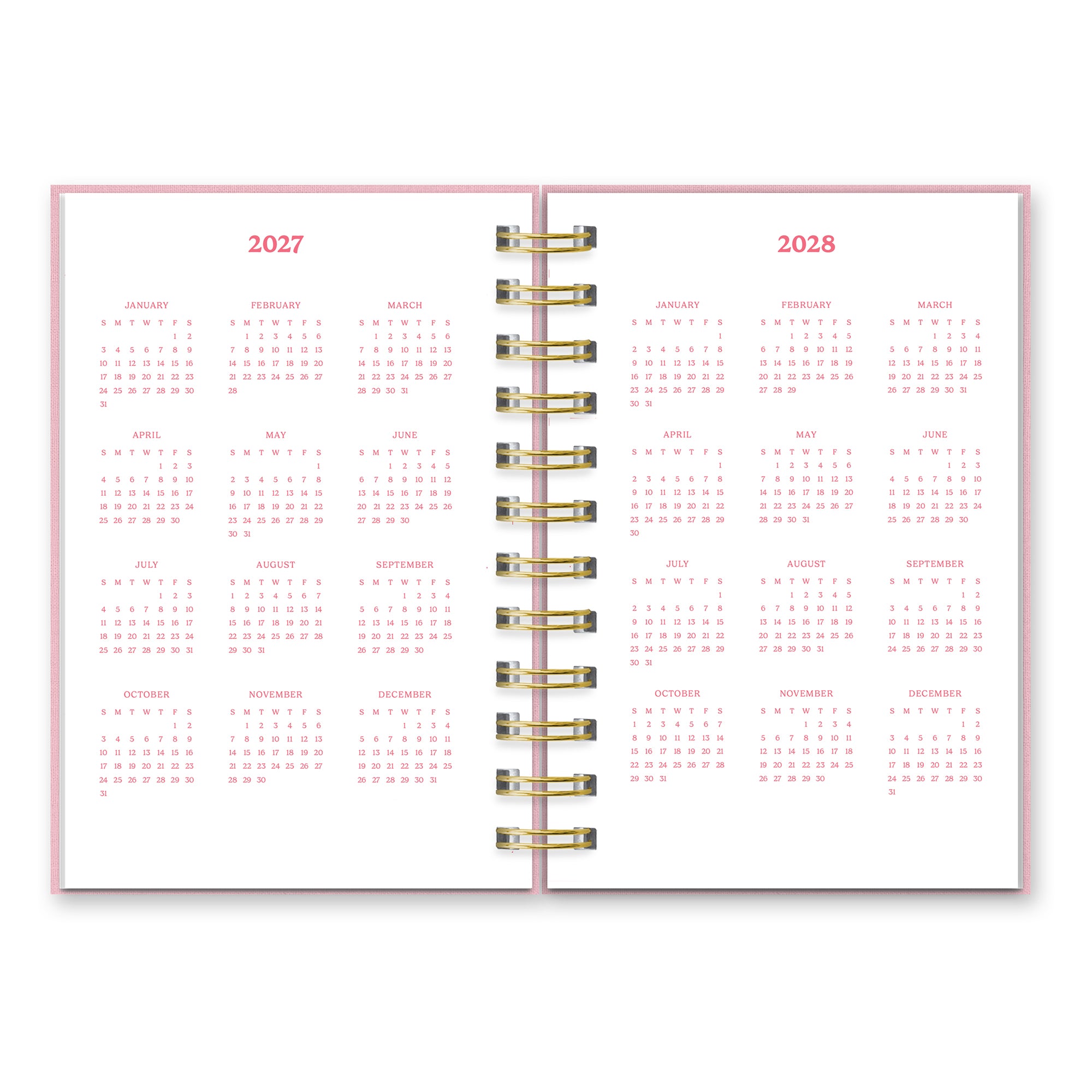 2027 Berry Bliss Emery Pocket Spiral Planner