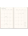 2027 Cabana Blooms Medium Casebound Planner