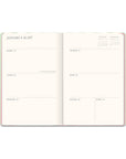 2027 Cabana Blooms Medium Casebound Planner
