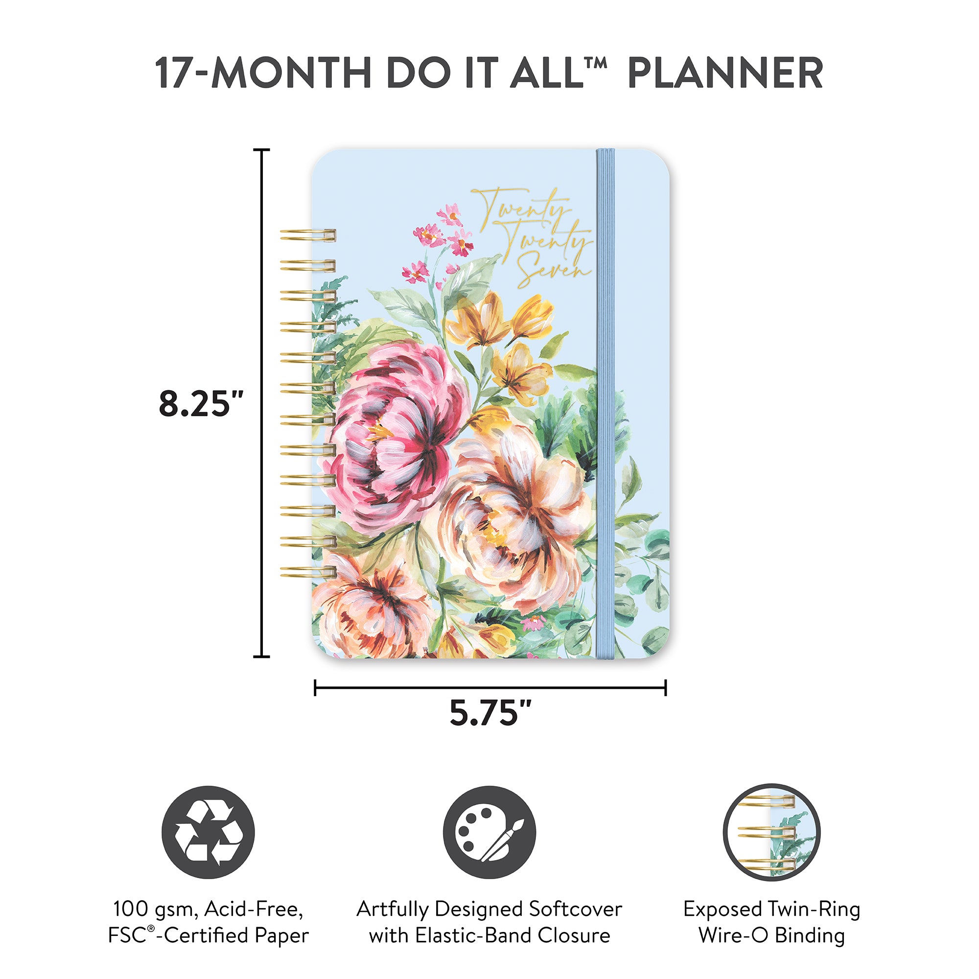 2027 Bella Flora Do It All™ Planner