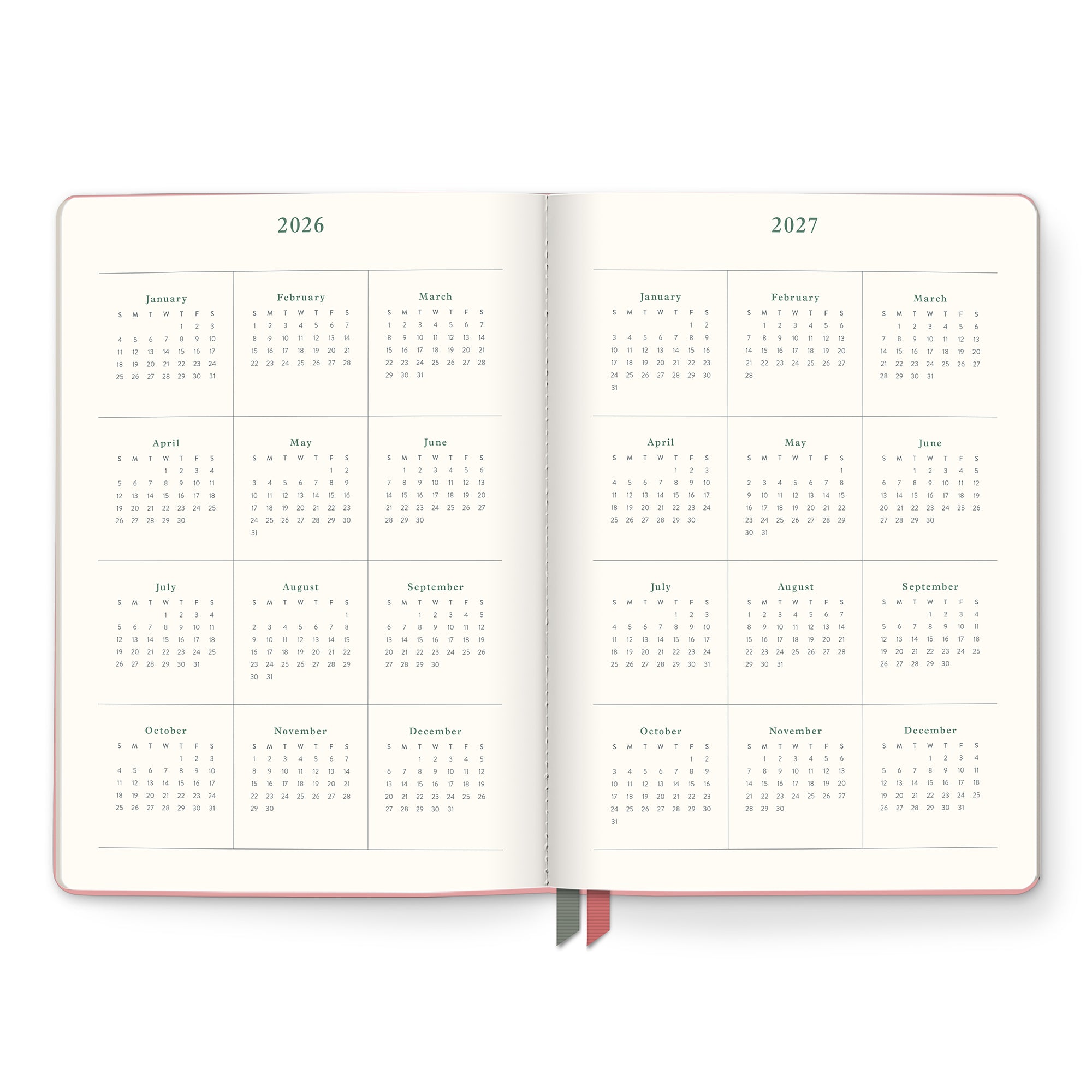 2027 Age of Romance Clara Clothbound Planner