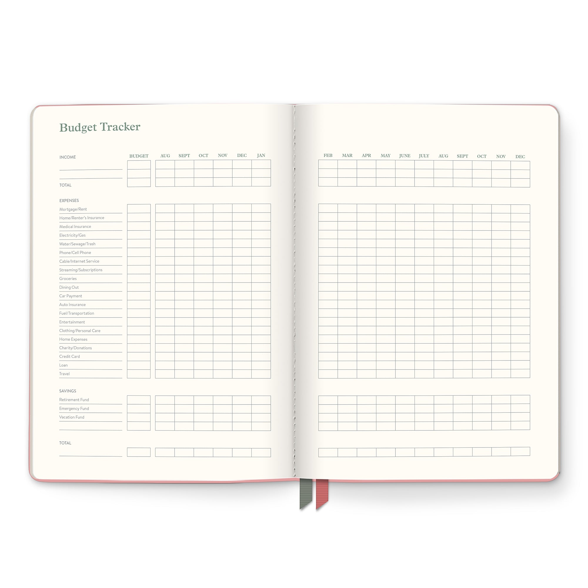 2027 Age of Romance Clara Clothbound Planner