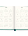 2027 Cascading Plumes Clara Clothbound Planner