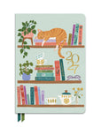 2027 Library Cat-alog Clara Clothbound Planner