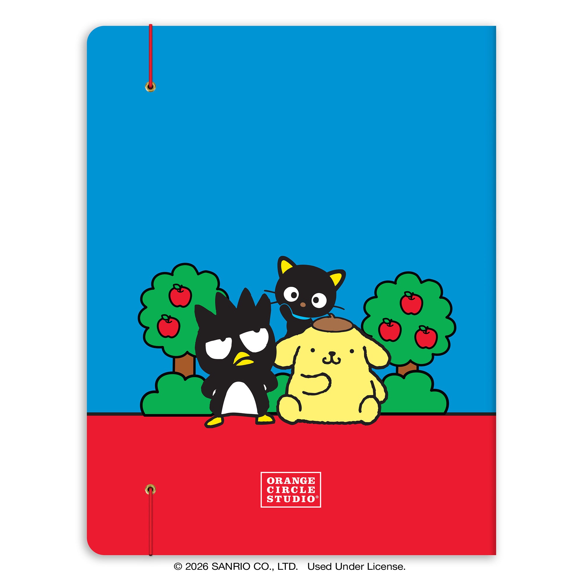 2027 Hello Kitty and Friends Retro Just Right Monthly Planner with Enamel Charm Bookmark