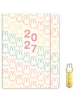 2027 Miffy A Year in Color Just Right Monthly Planner with Enamel Charm Bookmark