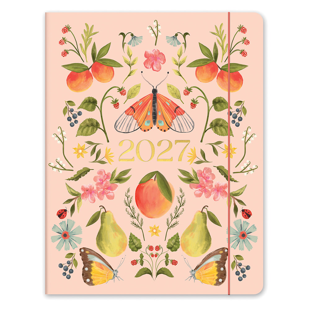 2027 Fruit &amp; Flora Just Right Monthly Planner