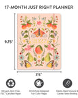 2027 Fruit & Flora Just Right Monthly Planner
