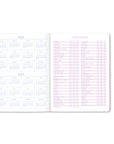 2027 Cabana Stripes Just Right Monthly Planner