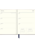 2027 Dots on Navy Medium Dual-Textured Planner
