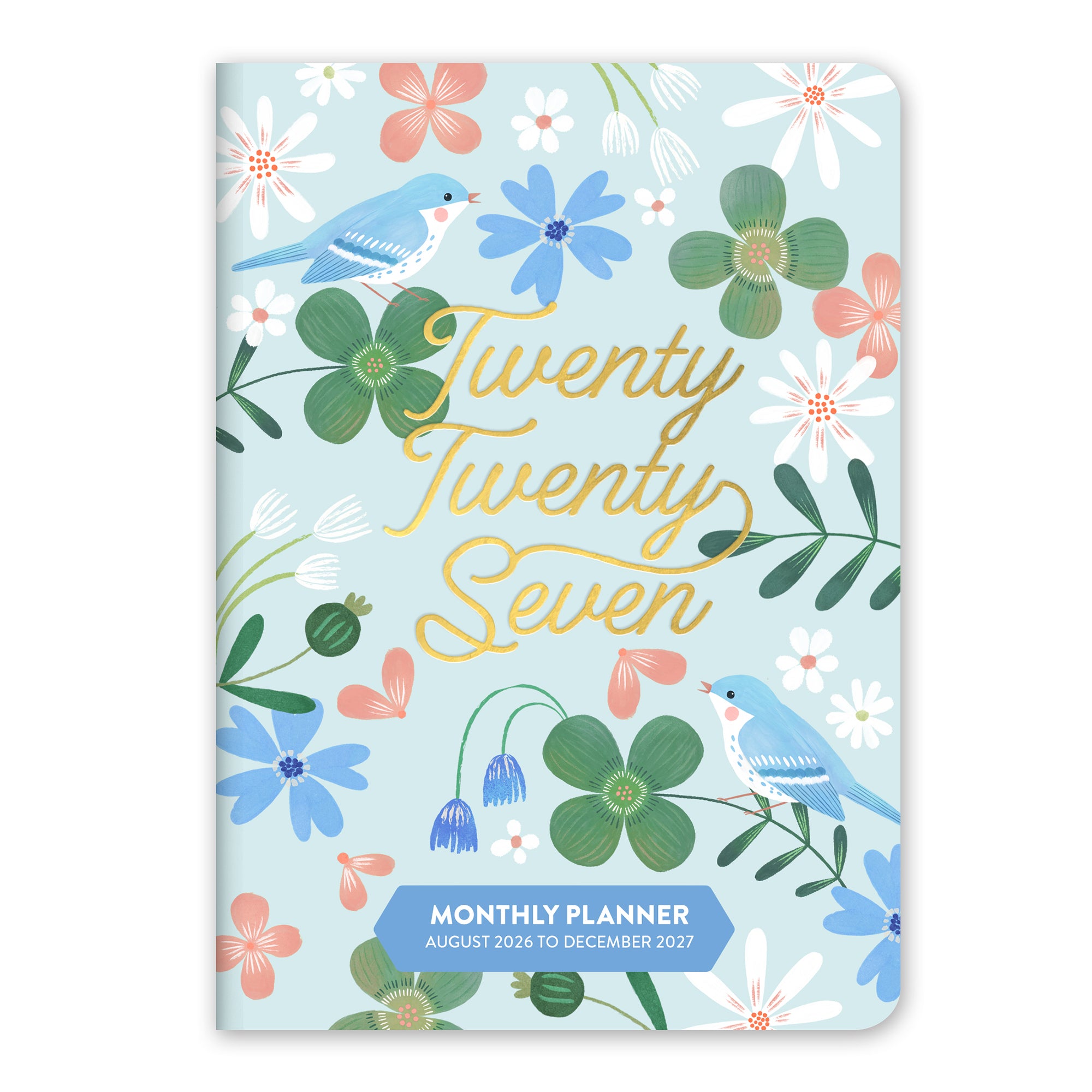 2027 Birds &amp; Blooms Monthly Pocket Planner