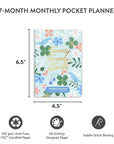 2027 Birds & Blooms Monthly Pocket Planner