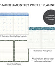 2027 Age of Romance Monthly Pocket Planner