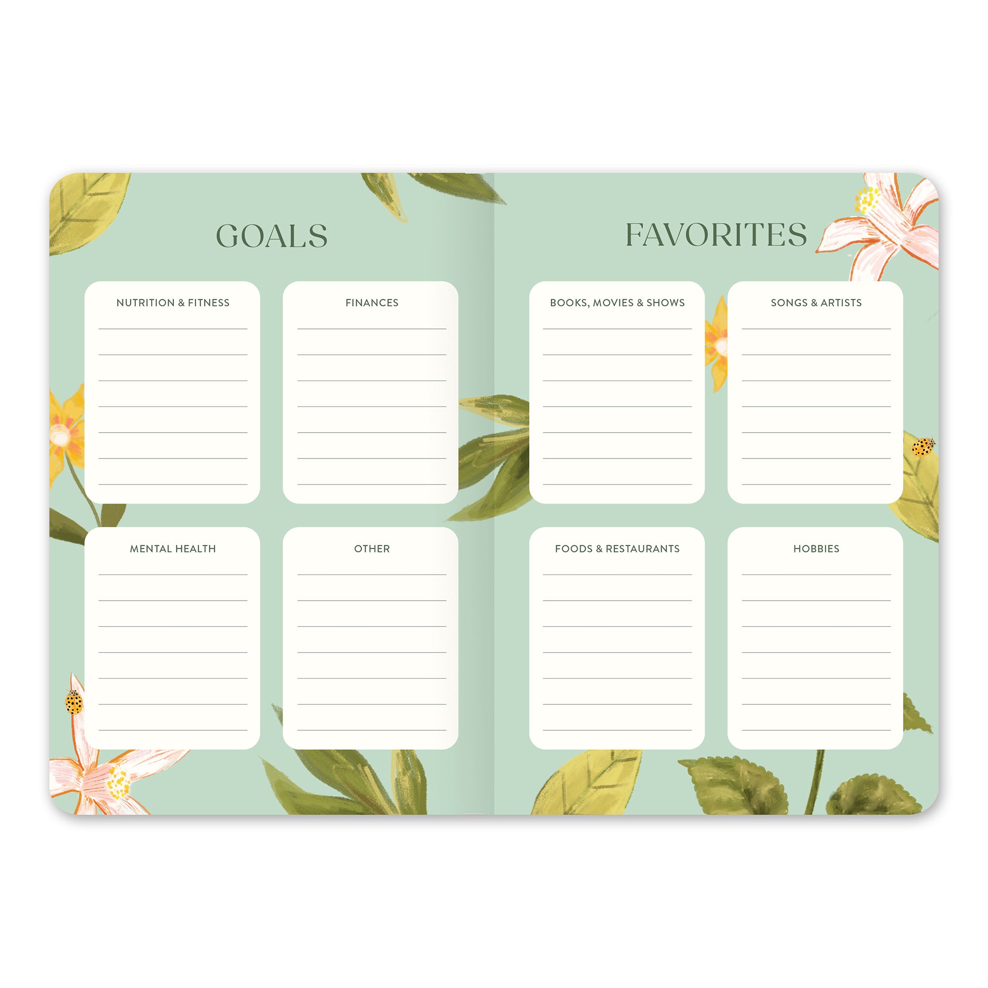 2027 Fruit &amp; Flora Monthly Pocket Planner