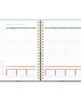 2027 Bella Flora Deluxe Extra-Large Spiral Planner