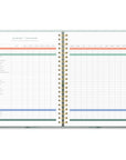 2027 Bella Flora Deluxe Extra-Large Spiral Planner