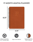 2027 Tawny Brown Agatha Planner