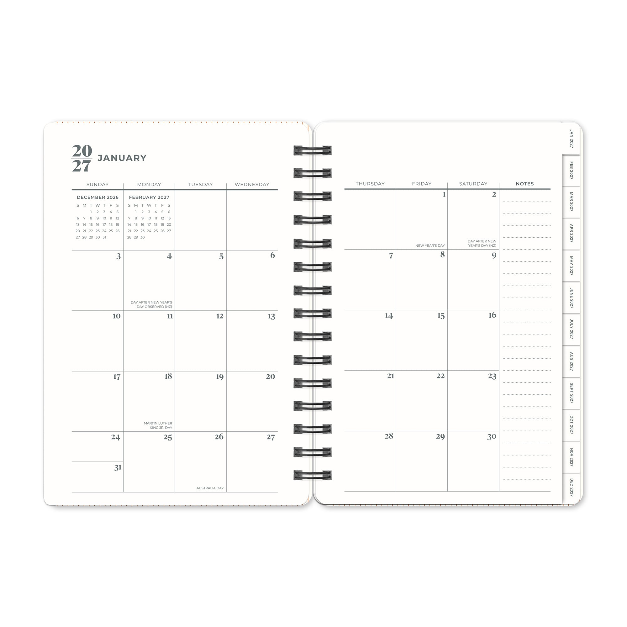 2027 Tawny Brown Agatha Planner