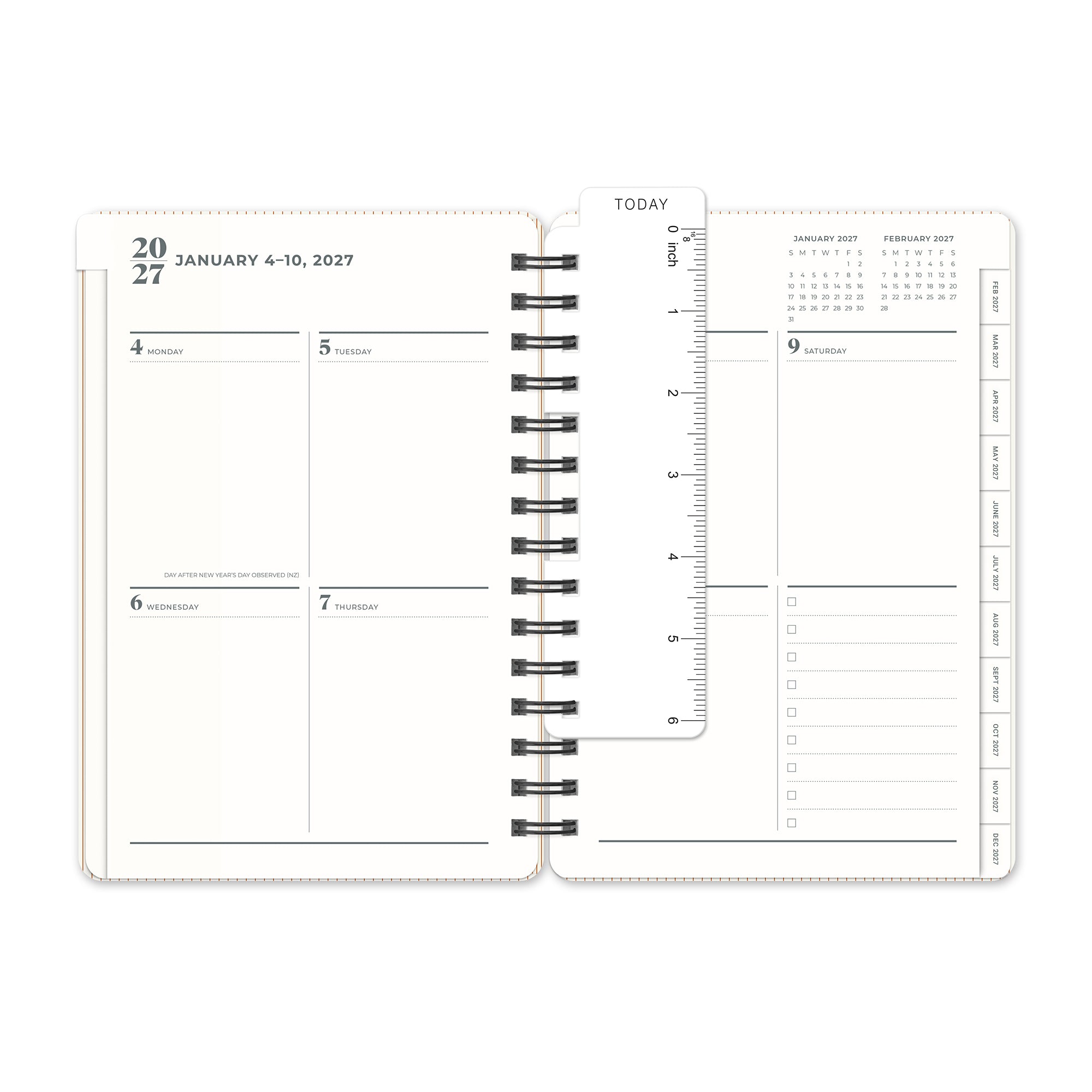 2027 Tawny Brown Agatha Planner