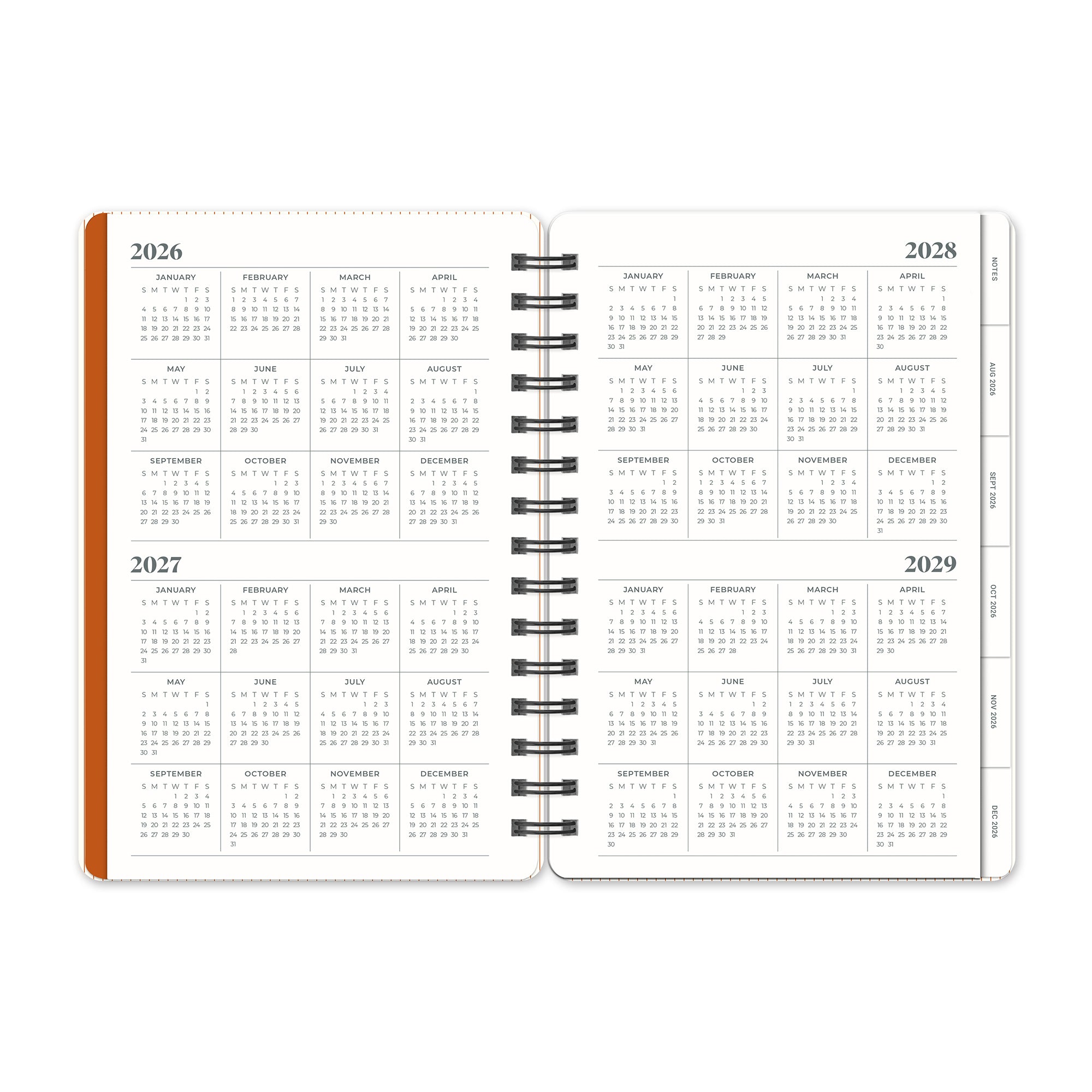 2027 Tawny Brown Agatha Planner