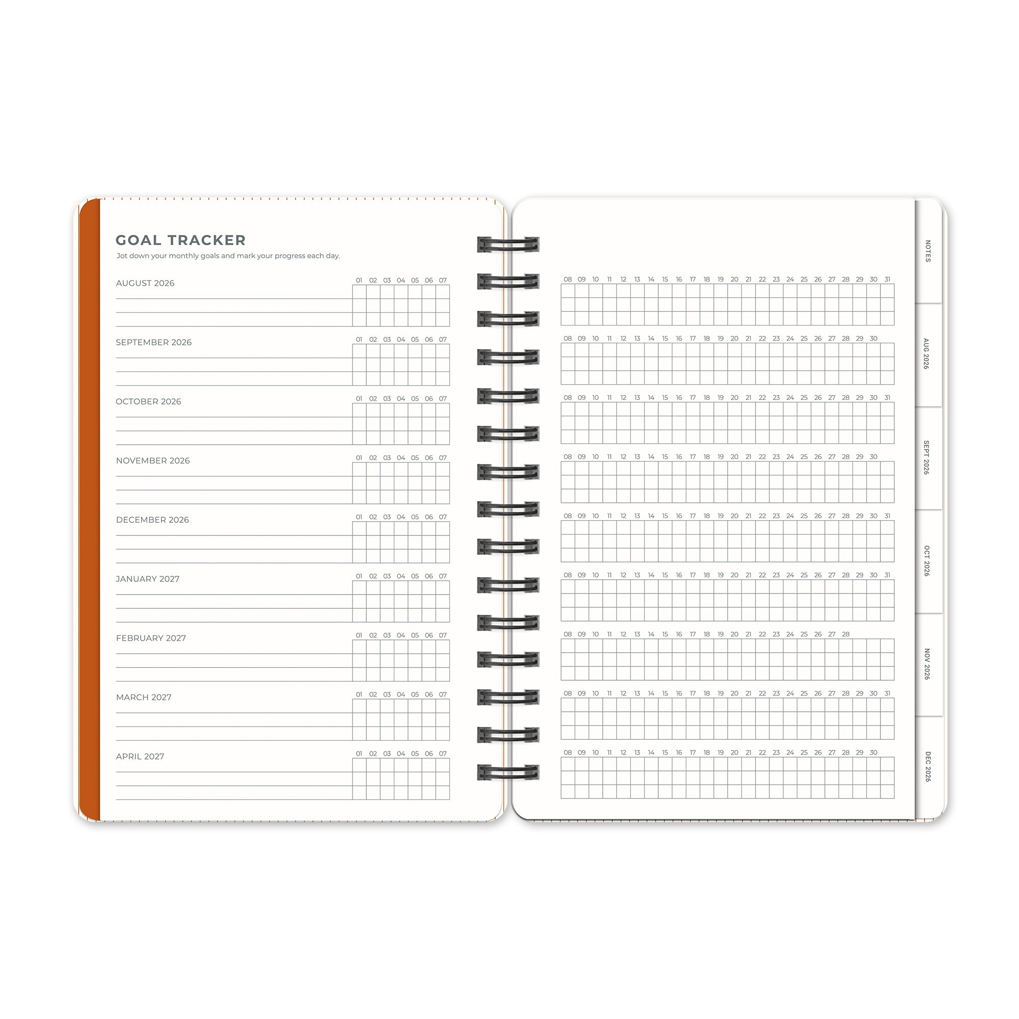 2027 Tawny Brown Agatha Planner