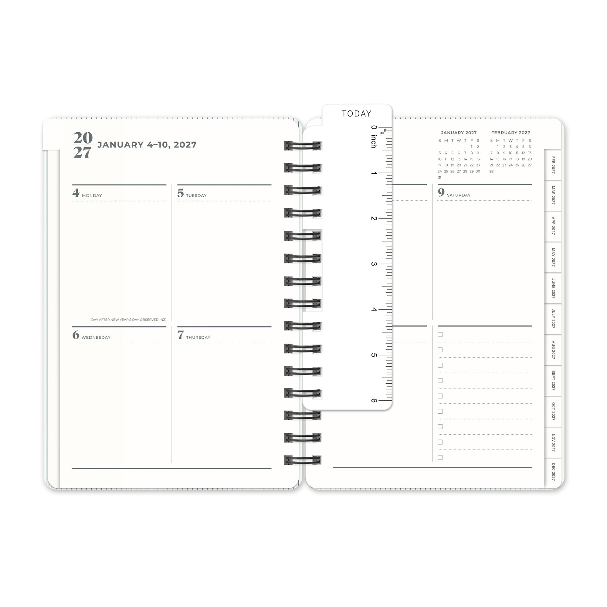 2027 Leisure Blue Agatha Planner