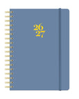 2027 Blue Gray Tri-Tab Planner