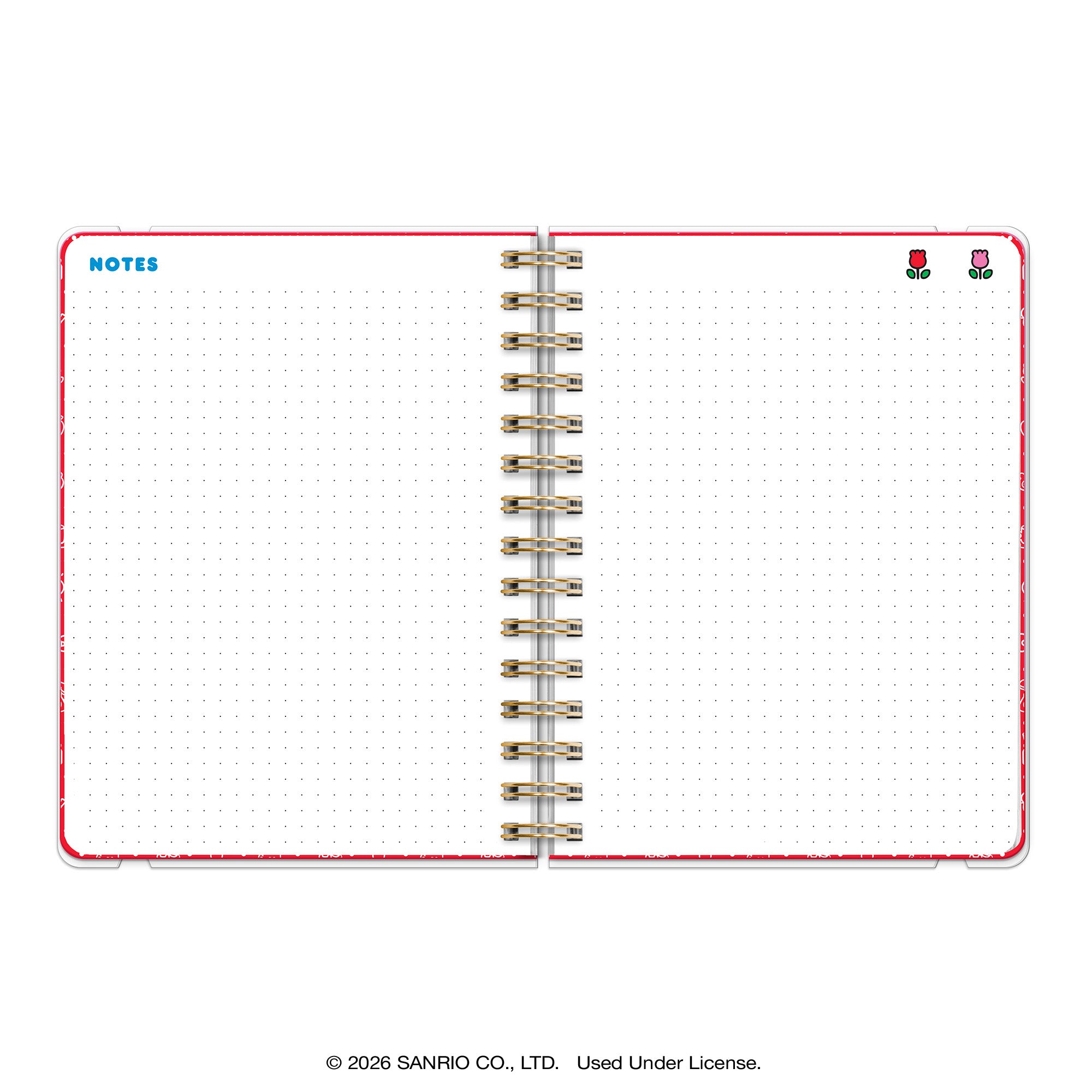 2027 Hello Kitty® and Friends Retro Deluxe Compact Flexi Planner