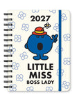 2027 Little Miss Boss Lady Deluxe Compact Flexi Planner