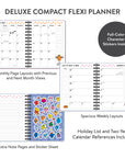 2027 Little Miss Boss Lady Deluxe Compact Flexi Planner