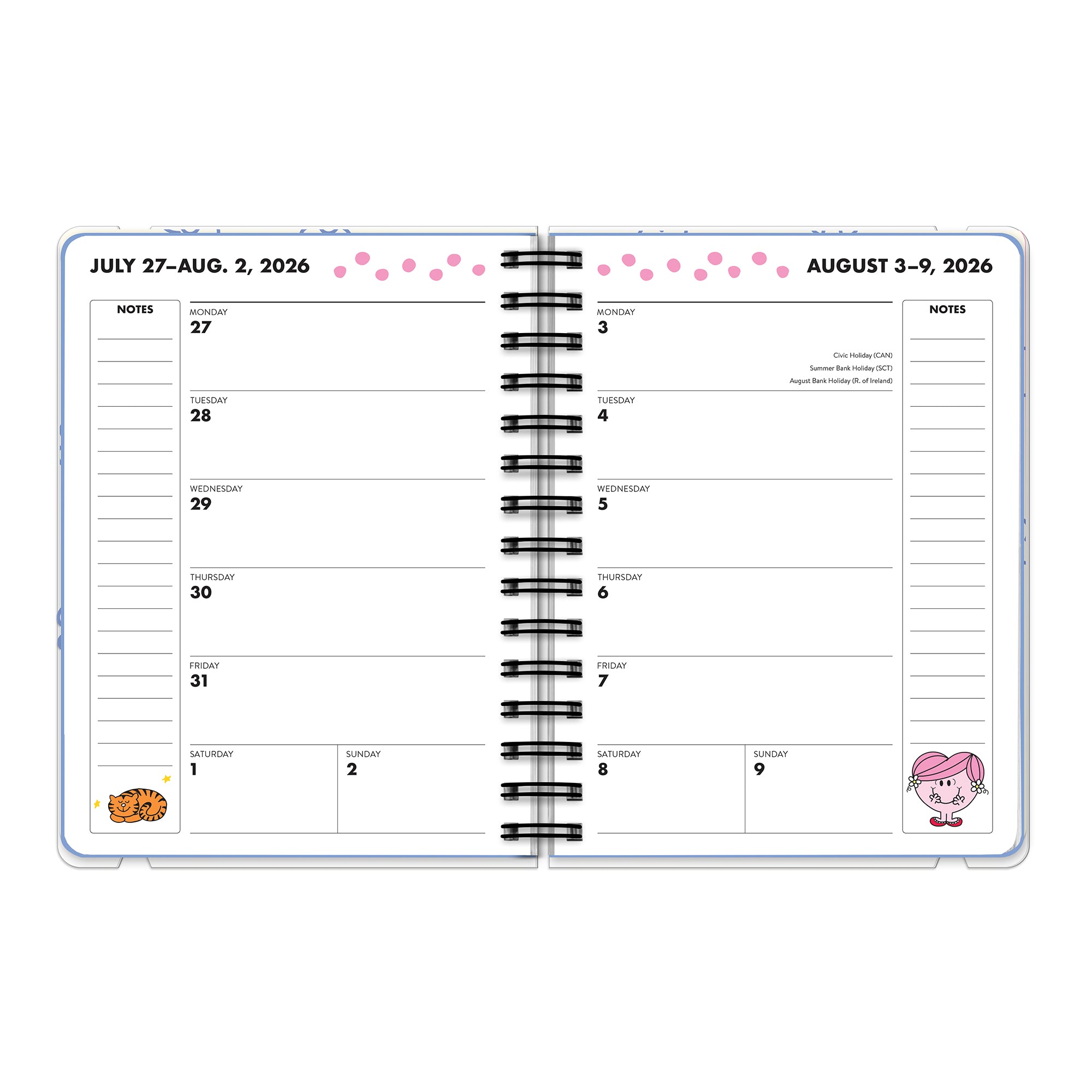 2027 Little Miss Boss Lady Deluxe Compact Flexi Planner