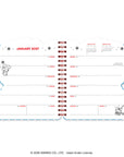 2027 Hello Kitty® and Friends Retro Die-Cut Weekly Planner