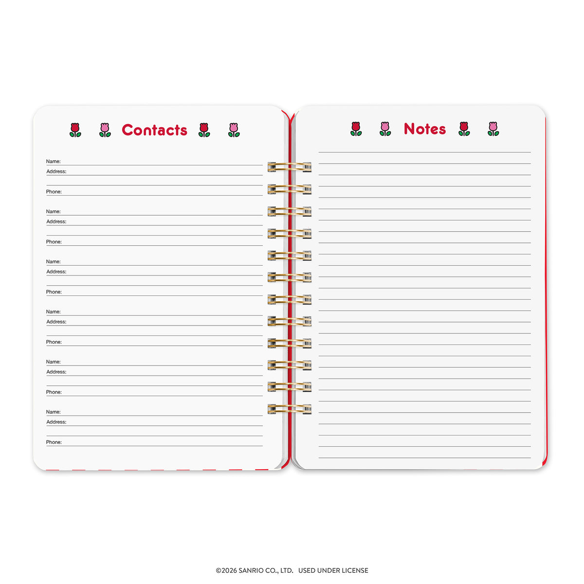 2027 Hello Kitty Take Note Sanrio 12 Month Do It All Planner