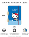 2027 Hello Kitty Take Note Sanrio 12 Month Do It All Planner