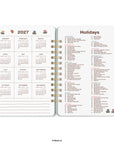 2027 Miffy Flowers Pink Miffy 12 Month Do It All Planner