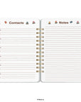 2027 Miffy Flowers Pink Miffy 12 Month Do It All Planner
