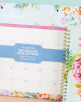 2027 Bella Flora Decorative Desk Blotter
